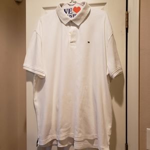 Mens white polo shirt👕🧖🏿‍♂️